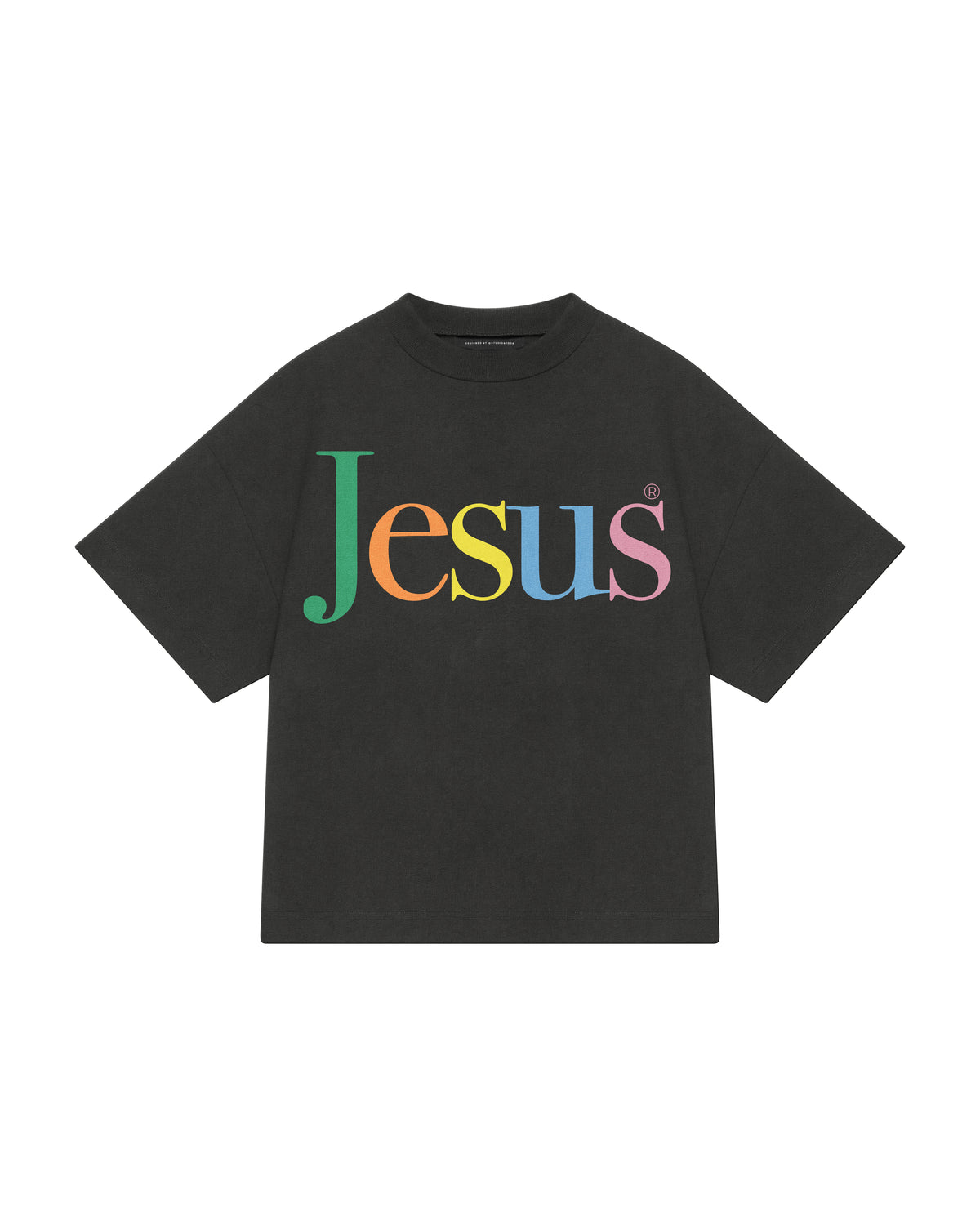 JESUS TEE VINTAGE BLACK
